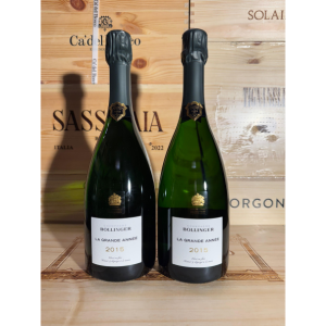 "Lotto" Bollinger Grande Année 2015 2Bottiglie Champagne - ASTA