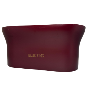 Vasca "Glacette" Krug Bordeaux Doppia Metallo 2x 0.75cl Accessorio - ASTA