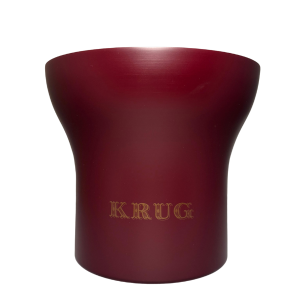 Vasca "Glacette" Krug Bordeaux Singola 0.75cl Metallo Accessorio - ASTA