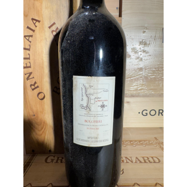 “Magnum” Ornellaia Vintage 1995 Cassa Legno Originale – Aste - immagine 7
