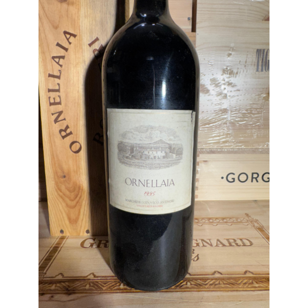 “Magnum” Ornellaia Vintage 1995 Cassa Legno Originale – Aste - immagine 4