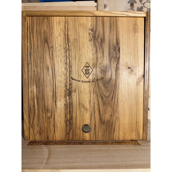 4x Guado al Tasso 96-97-98-01 Cassa Vintage 010/100 Limit. Antinori – Aste - immagine 2