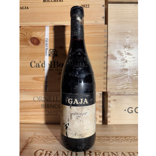 “Costarussi” Vintage 1998 “ETICHETTA ROVINATA” Gaja – Aste - immagine 2