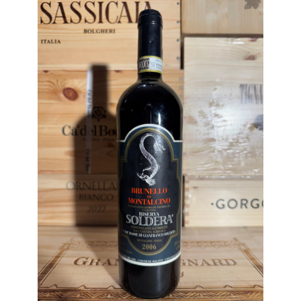 “Soldera” Brunello di Montalcino DOCG Riserva 2006 Case Basse – Aste - immagine 2