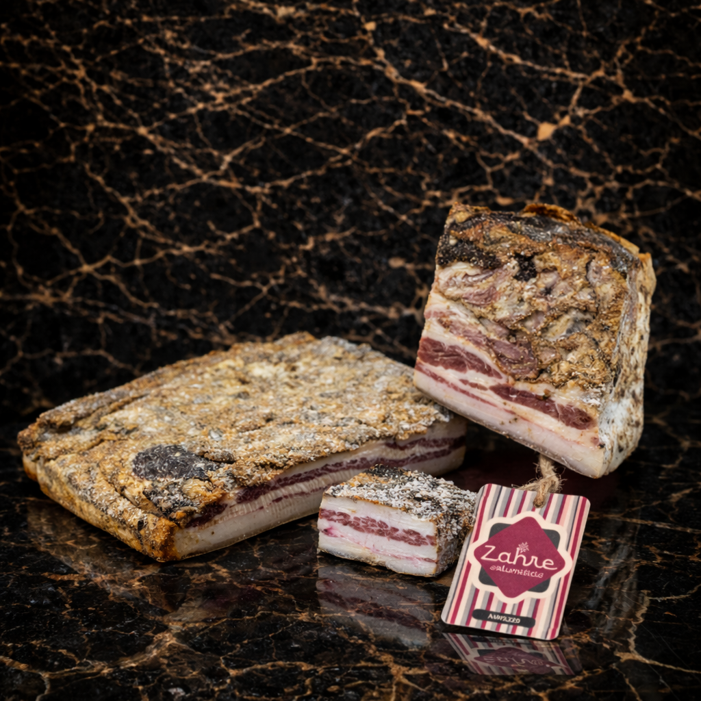Lardo Bianco alle erbe Affumicato - Zahre - Ampezzo e Sauris