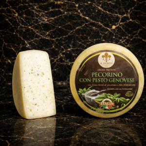 Pecorino Toscano "Aromi Preziosi" con Pesto Genovese 1/2 forma - Il Fiorino - Toscana