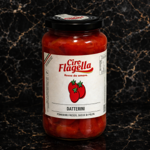 Pomodori Datterini Rossi "Lavorato a Mano" Artigianale 580ml - Ciro Flagella - Rosso da Amare