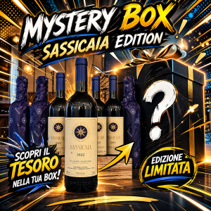 MYSTERY BOX - Sassicaia Edition - Uscita 27 Aprile