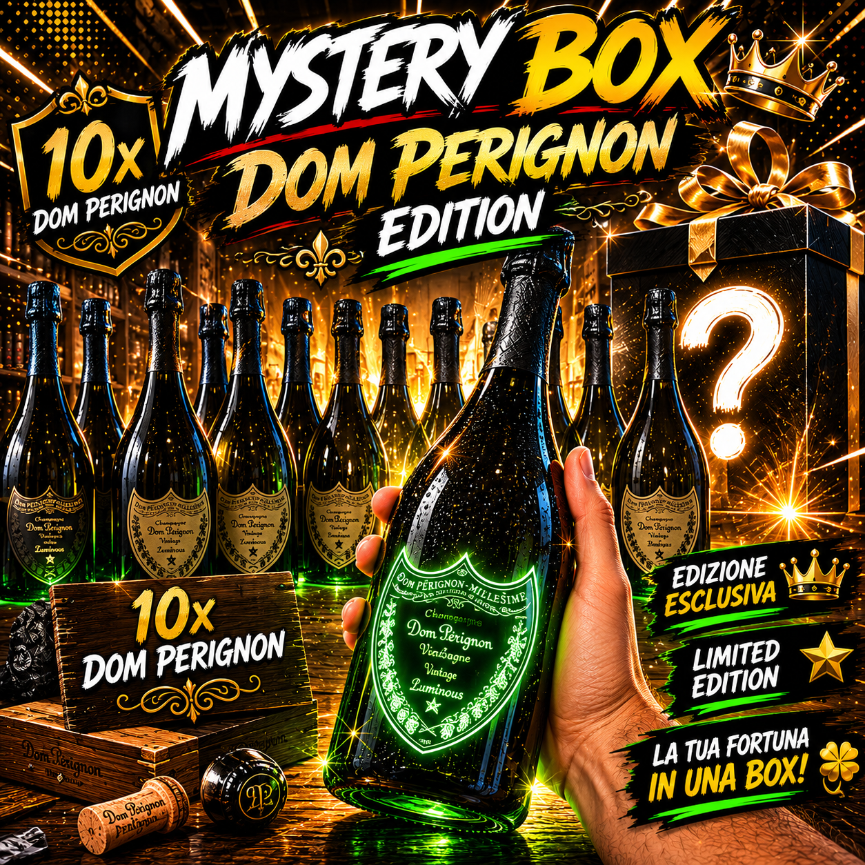 MYSTERY BOX - DomPerignon Edition - 01 Giugno