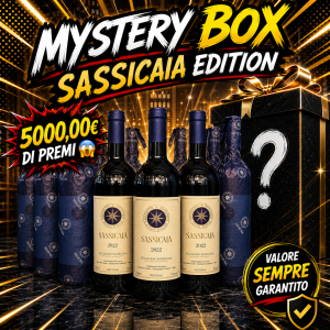 MYSTERY BOX - Sassicaia Edition - 22 Giugno